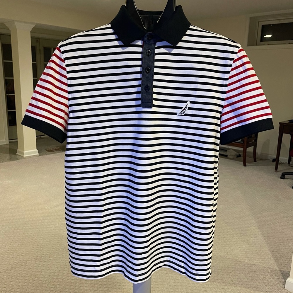 Nautica polo t-shirt Sz S